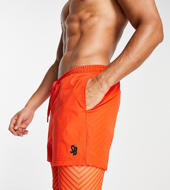 South Beach 2-in-1 Shorts In Orange