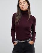 Oasis Turtleneck Sweater - Purple
