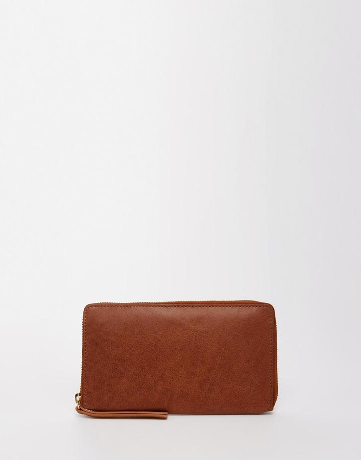 Urbancode Leather Purse - Tan