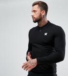 Good For Nothing Muscle Polo Shirt In Black Exclusive To Asos - Black