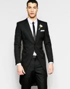 Selected Homme Skinny Wedding Suit Jacket With Stretch - Black