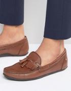 Frank Wright Nevis Loafers In Brown Leather - Brown