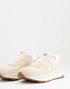 New Balance 57/40 Sneakers In Pastel Pink