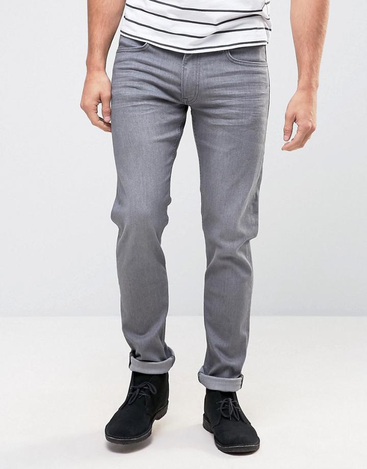 Lee Luke Skinny Jean Authentic Gray Wash - Gray