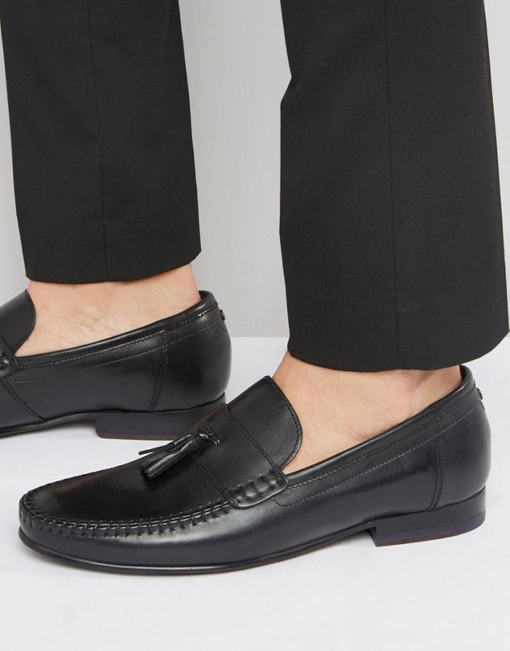 Ted Baker Simbaa Tassel Loafers - Black