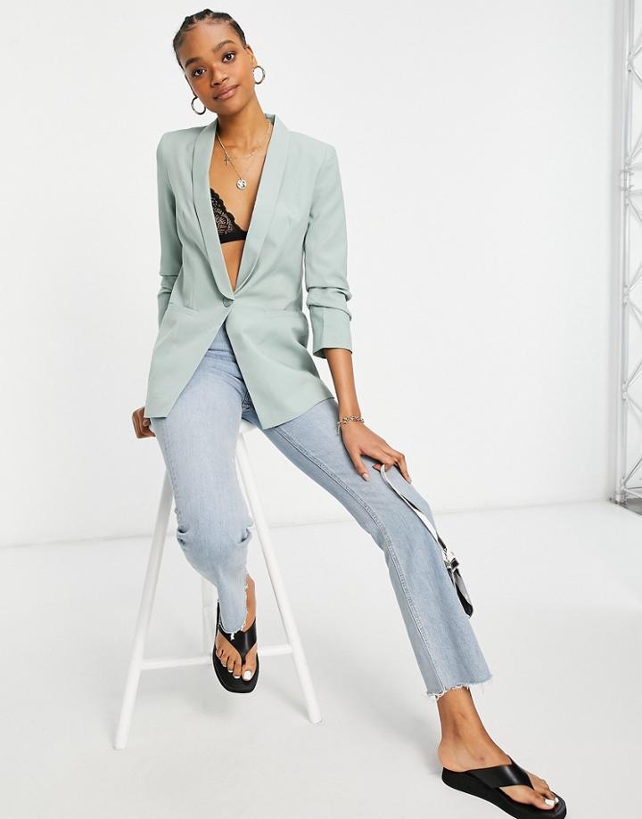 Asos Design Mix & Match Suit Blazer-green