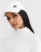 Nike White And Black H86 Futura Logo Cap