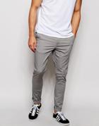 Asos Super Skinny Chinos - Warm Gray