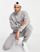 New Look Funnel Neck Sweatshirt In Light Gray - Part Of A Set