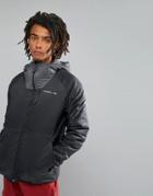 O'neill Activewear Kinetic Insulated Windbreaker Jacket In Black - Black