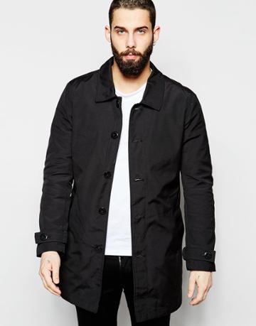 Only & Sons Trench - Black