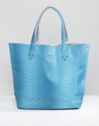 Pauls Boutique Reversible Shopper Bag - Blue