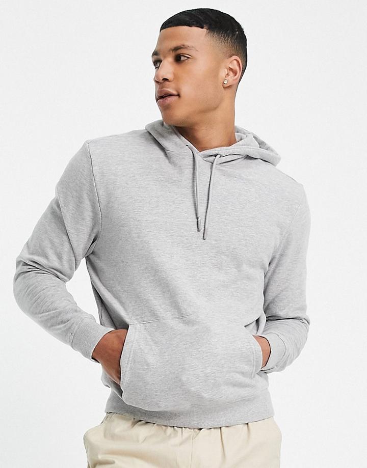 Threadbare Overhead Hoodie In Gray