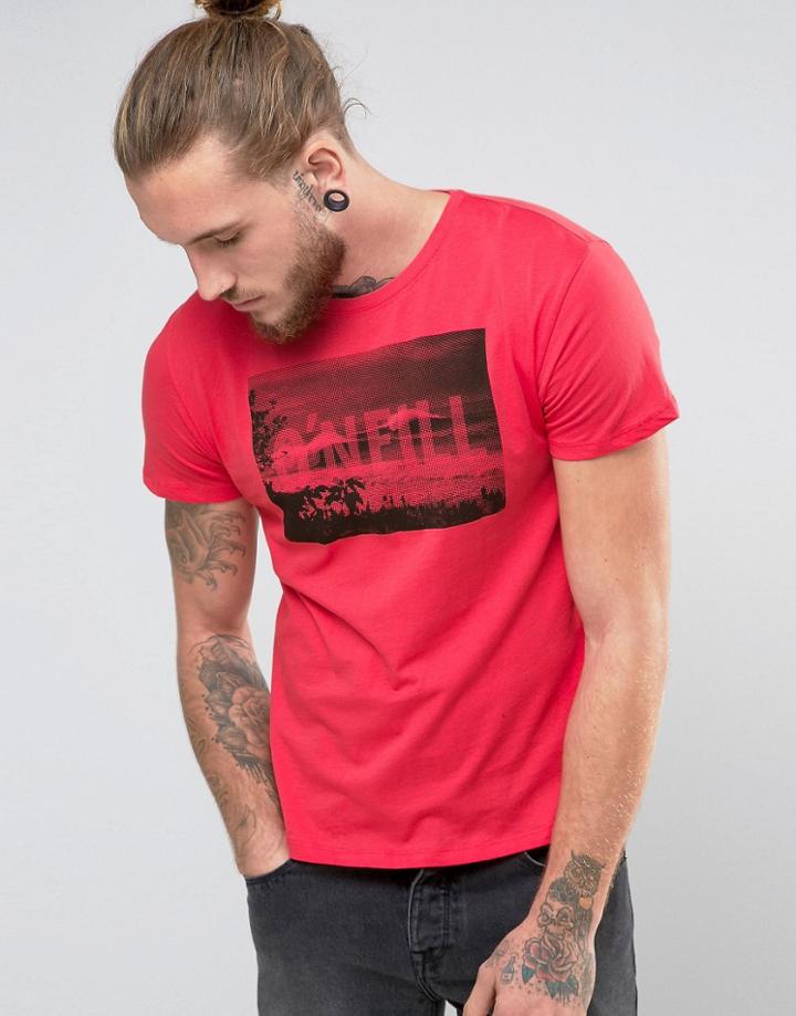 O'neill Photo Logo T-shirt - Pink