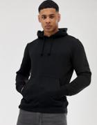 Brave Soul Basic Overhead Hoodie-black