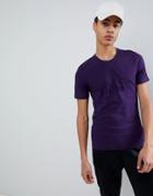 Love Moschino Embossed Logo T-shirt - Purple