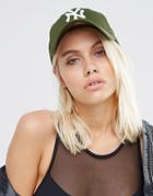 New Era 9 Forty Cap In Khaki Green - Green