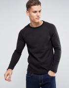 Jack & Jones Quilted Sweat - Black
