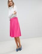 Zibi London Pleated Skirt - Pink