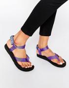 Teva Original Azura Purple Flat Sandals - Azura Purple
