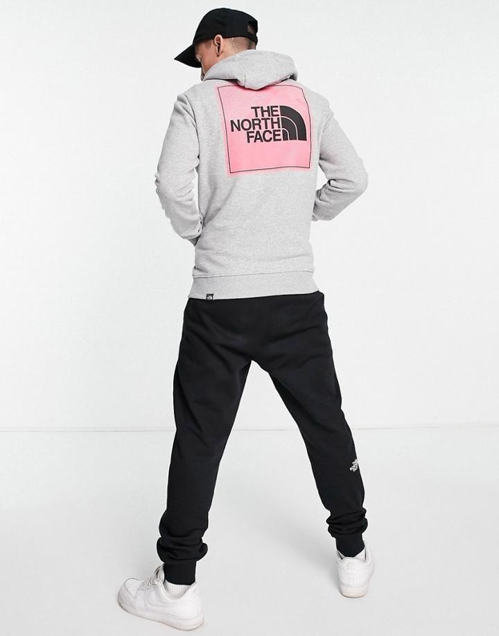 The North Face Light Graphic Hoodie In Gray