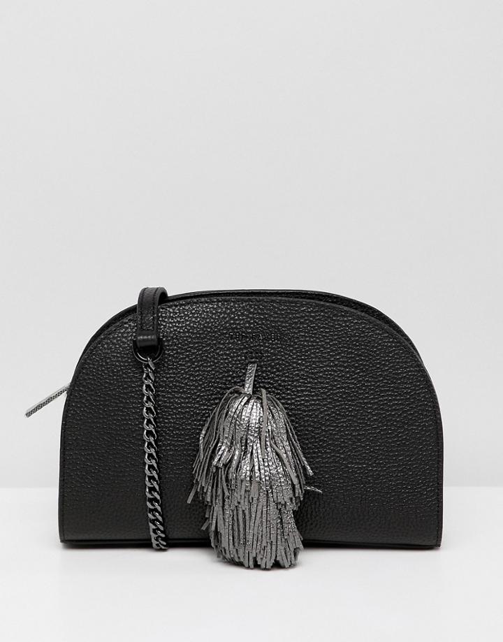 Ted Baker Leather Pom Pom Bag - Black
