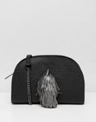 Ted Baker Leather Pom Pom Bag - Black
