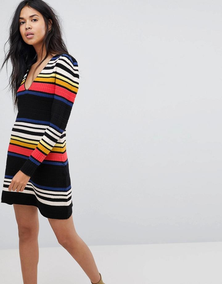 Free People Gidget Striped Sweater Dress