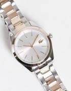 Lacoste Womens Mix Metal Bracelet Watch 2001178-multi