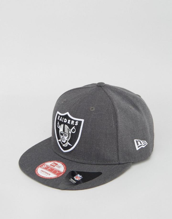 New Era 9fifty Snapback Cap La Raiders - Black