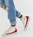 Converse Chuck Taylor Sasha Vintage Red And White Sneakers