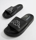 Kappa Logo Slide In Black - Black