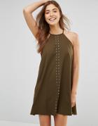 Oh My Love Swing Dress - Green