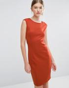 Vero Moda Cap Sleeve Dress - Orange