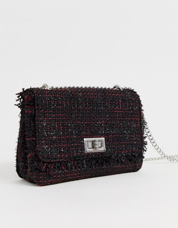 New Look Chain Shoulder Bag In Black - Black
