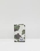 Herschel Supply Co Frank Wallet With Rfid In Frog Camo - Green
