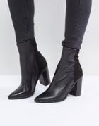 Aldo Lovire Studded Point Ankle Boots - Black