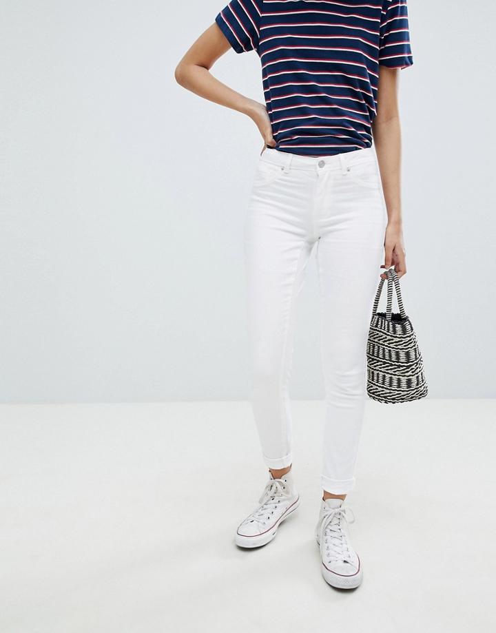 Jdy Colored Skinny Jean - White