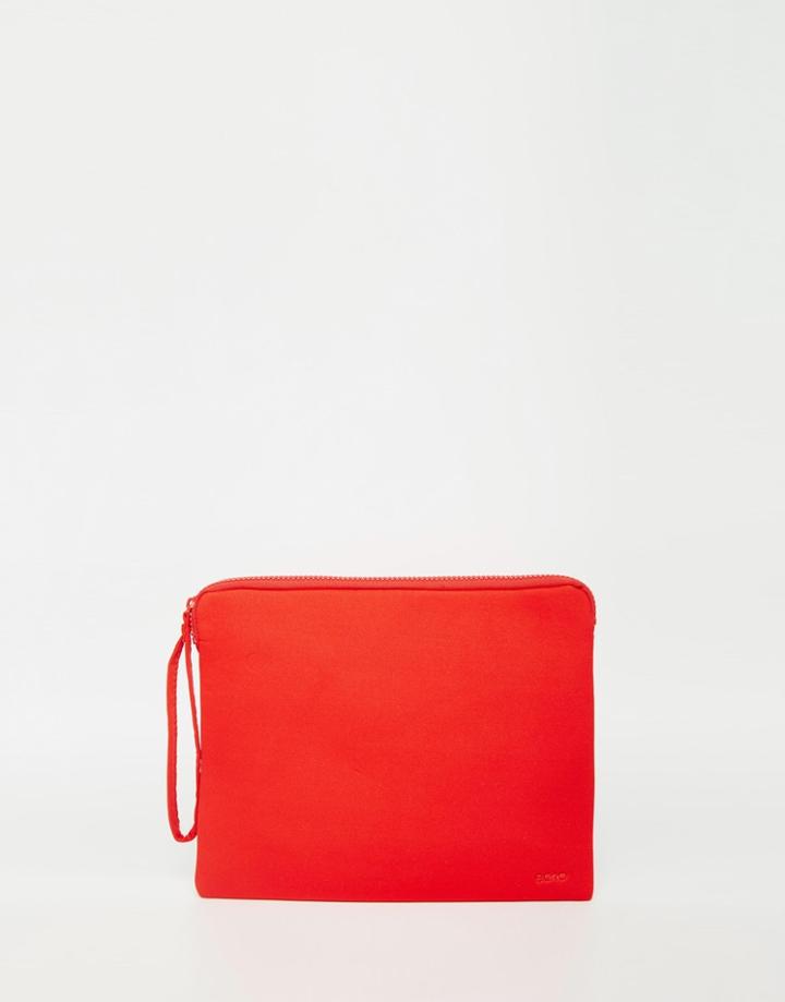 Echo Neoprene Clutch Beach Bag - Geranium