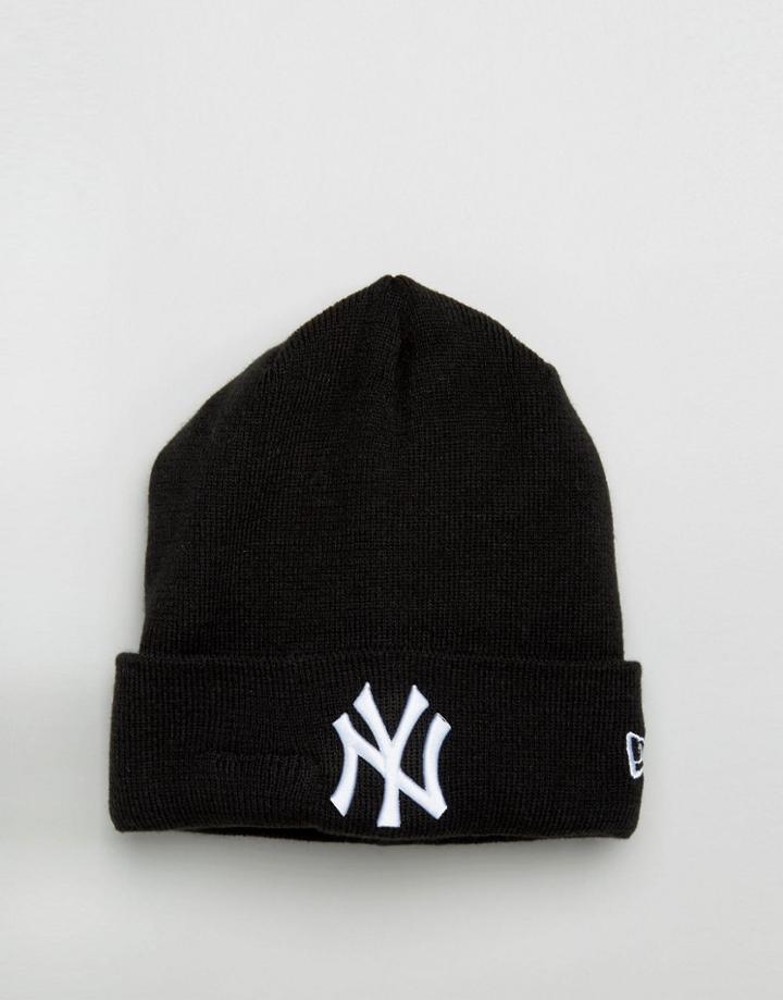 New Era Beanie Ny Yankees - Black