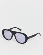 Quay Australia Bold Move Oversized Sunglasses - Black