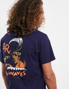 Stan Ray Sound Of Waves T-shirt In Navy