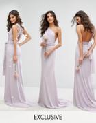 Tfnc Wedding Multiway Maxi Dress - Purple