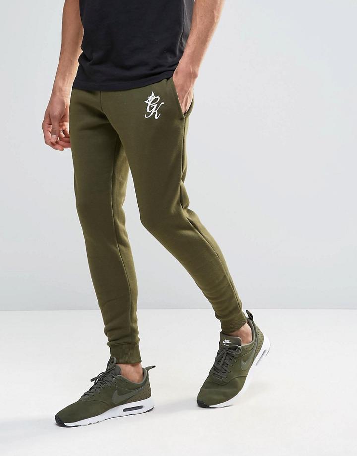 Gym King Skinny Joggers - Khaki