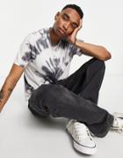 Allsaints Colton Tie-dye T-shirt In Gray-multi
