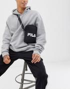 Fila Prezza Flight Cross Body Bag With Large Logo In Black - Black