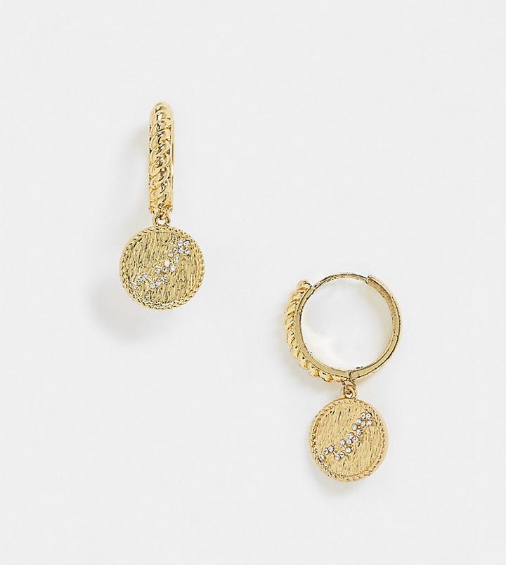 Reclaimed Vintage Inspired Premium 14k Hydra Constellation Earrings In Gold