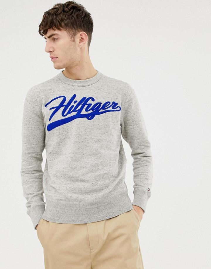 Tommy Hilfiger Crew Neck Sweatshirt - Gray