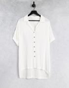 Rip Curl Ashore Shirt In White-multi
