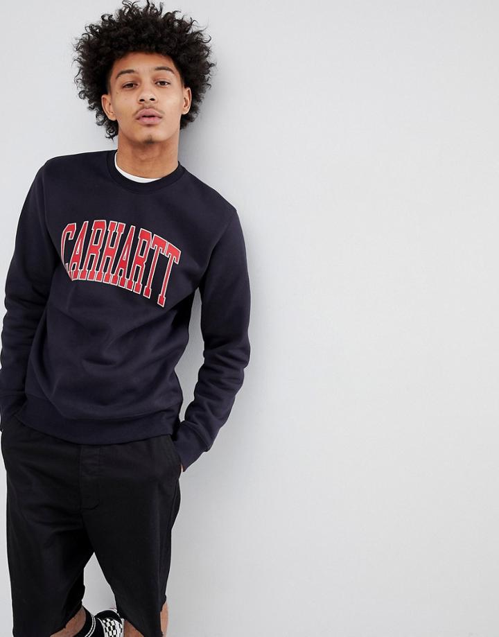 Carhartt Wip Division Sweatshirt - Navy